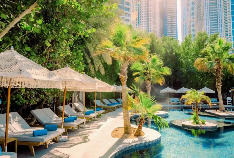 Barasti Dubai, Dubai Marina, Dubai Nightlife, Dubai Beach Bars, Dubai Travel, Dubai Marina Beach Bar, Dubai Attractions, UAE Travel Guide